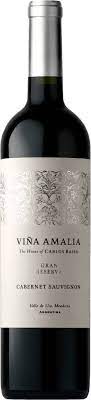 CARLOS BASSO VINA AMALIA CABERNET SAUVIGNON RESERVA MENDOZA ARGENTINA 2015