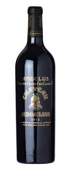 CHATEAU ANGELUS RED WINE PREMIER GRAND CRU CLASSE A SAINT EMILION 2012