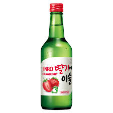 JINRO SOJU STRAWBERRY 375ML WINE