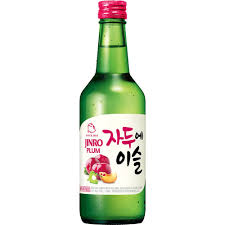 JINRO SOJU PLUM 375ML WINE
