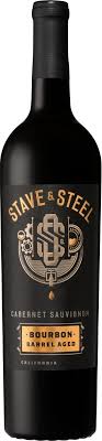STAVE & STEEL CABERNET SAUVIGNON BOURBON BARREL AGED CALIFORNIA 2020 WINE