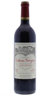 CHATEAU CALON-SEGUR GRAND CRU CLASSE SAINT ESTEPHE FRANCE 2000 WINE