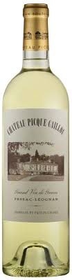 CHATEAU PICQUE CAILLOU BLANC PESSAC LEOGNAN FRANCE 2022