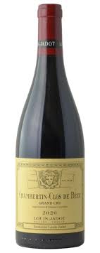 LOUIS JADOT CHAMBERTIN CLOS DE BEZE BEAUNE FRANCE 2020