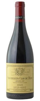 LOUIS JADOT CHAMBERTIN CLOS DE BEZE BEAUNE FRANCE 2020 WINE