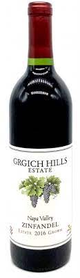 GRGICH HILLS ESTATE GROWN ZINFANDEL NAPA VALLEY 2018