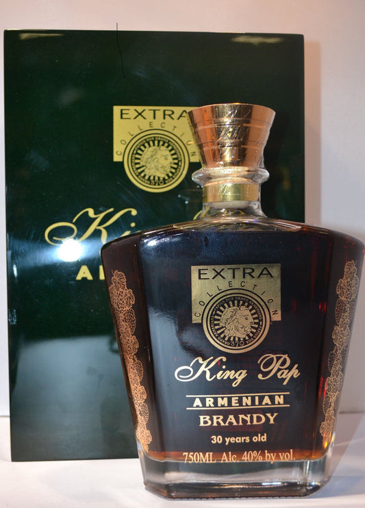 KING PAP BRANDY ARMENIA 30YR 750ML - Remedy Liquor