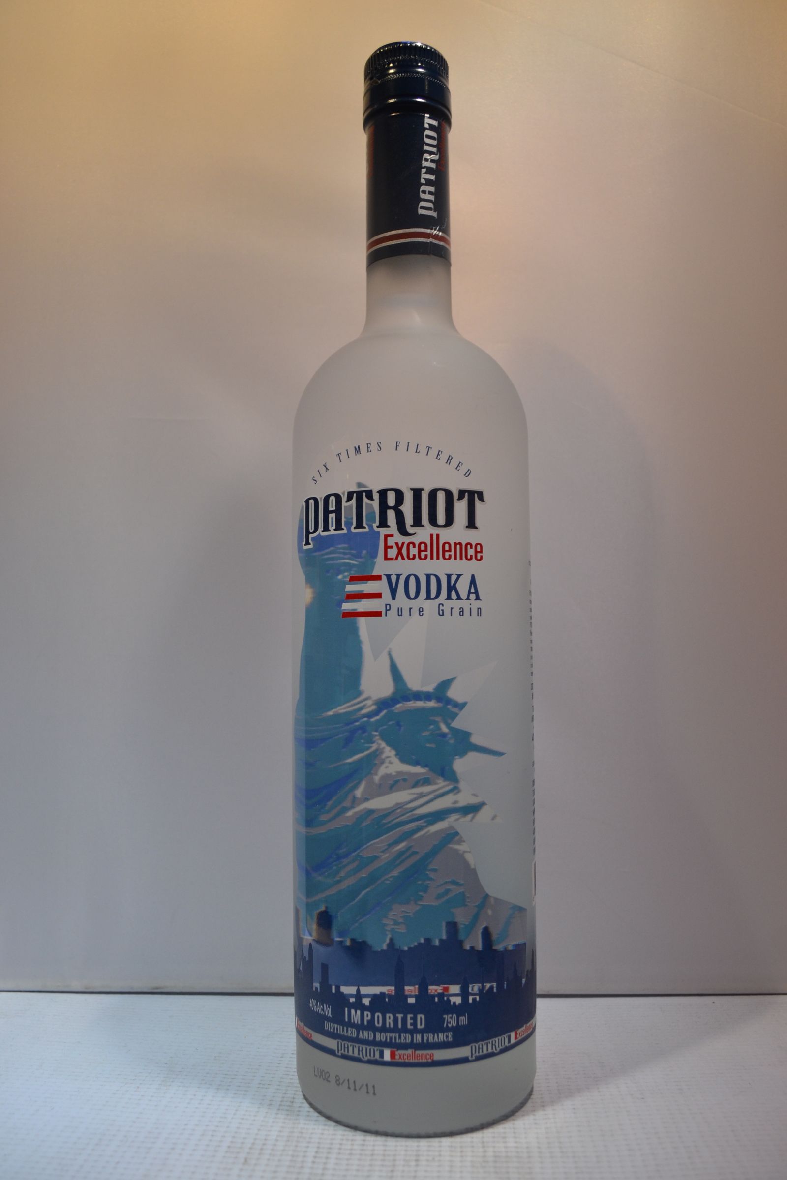 PATRIOT VODKA EXCELLENCE FRANCE 750ML - Remedy Liquor