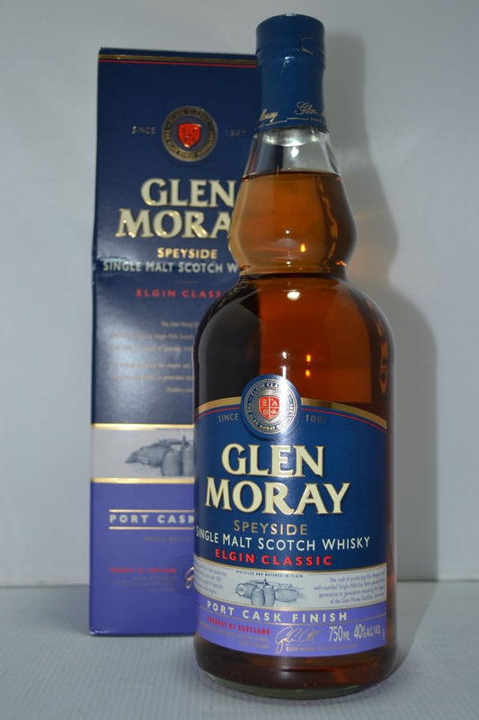 GLEN MORAY SCOTCH SINGLE MALT ELGIN CLASSIC PORT CASK SPEYSIDE 750ML