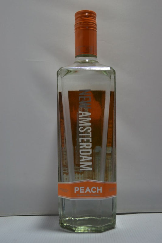 NEW AMSTERDAM VODKA PEACH FLAVORED 750ML