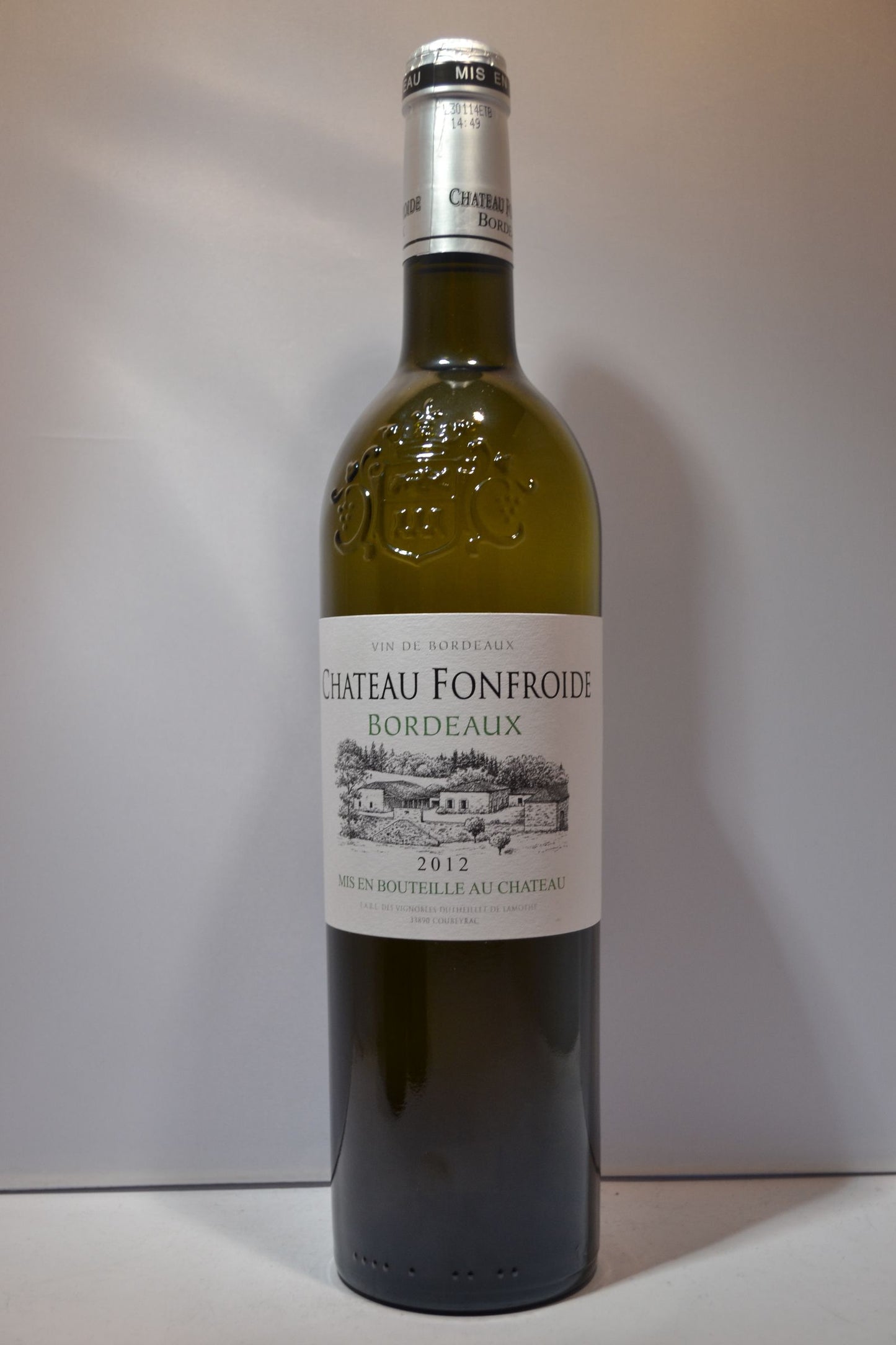 CHATEAU FONFROIDE BORDEAUX BLANC FRANCE 2018