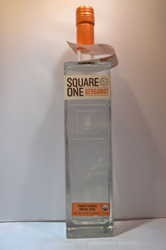 SQUARE ONE VODKA BERGAMOT ORGANIC 750ML