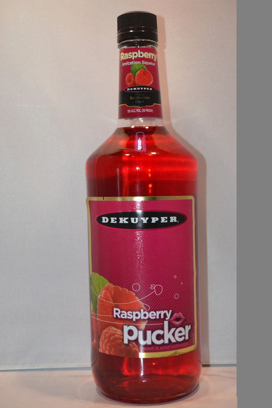 DEKUYPER PUCKER RASPBERRY 1LI - Remedy Liquor