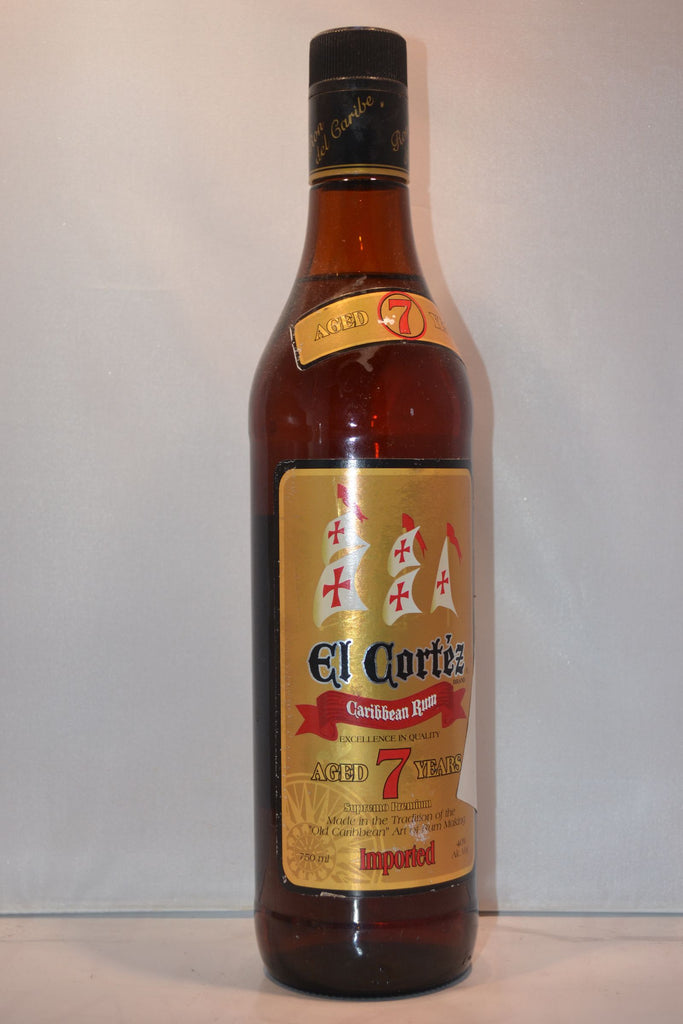 EL CORTEZ RUM 7YRS 750ML