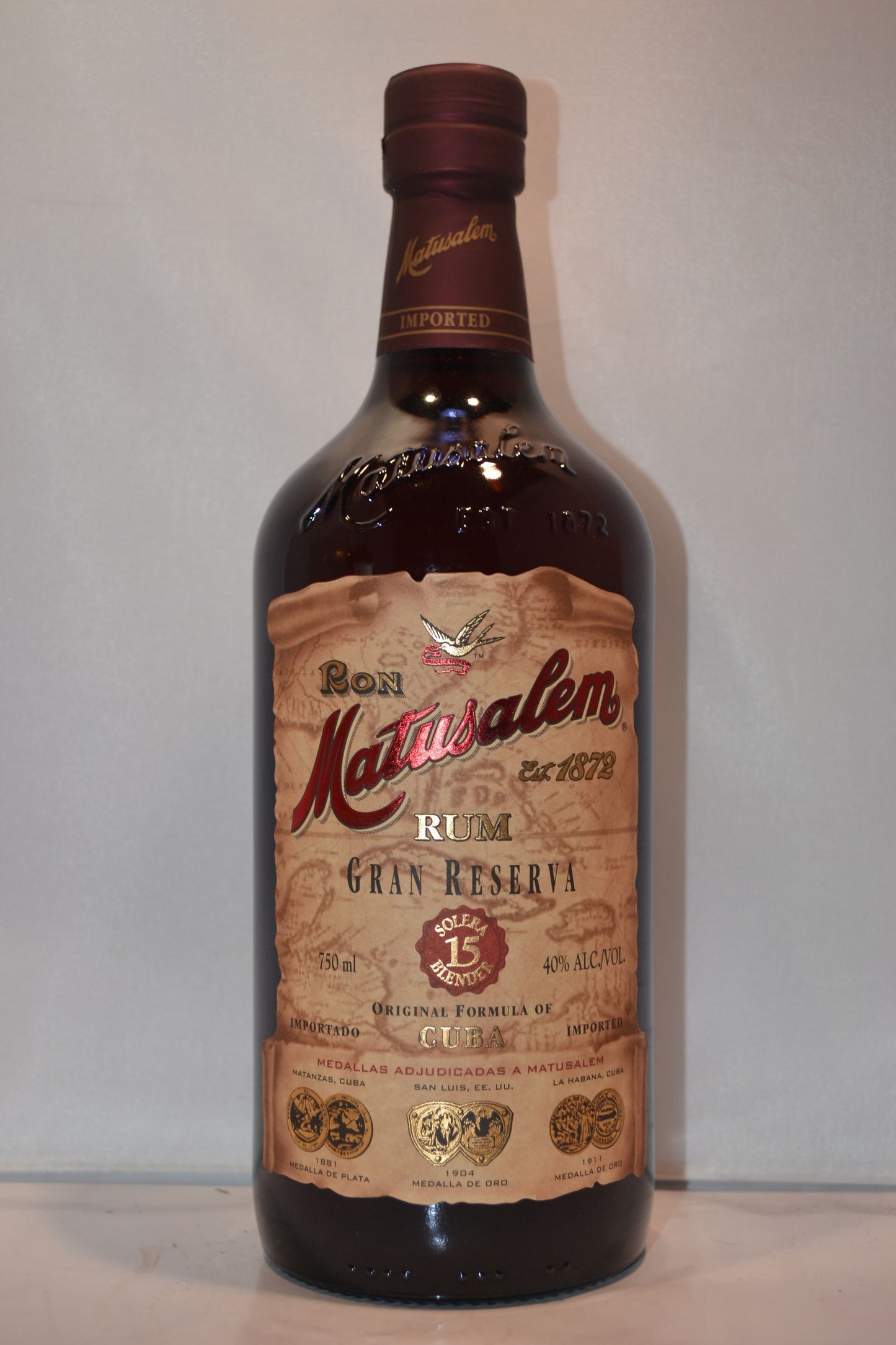 MATUSALEM RUM GRAN RESERVE 15YR 750ML