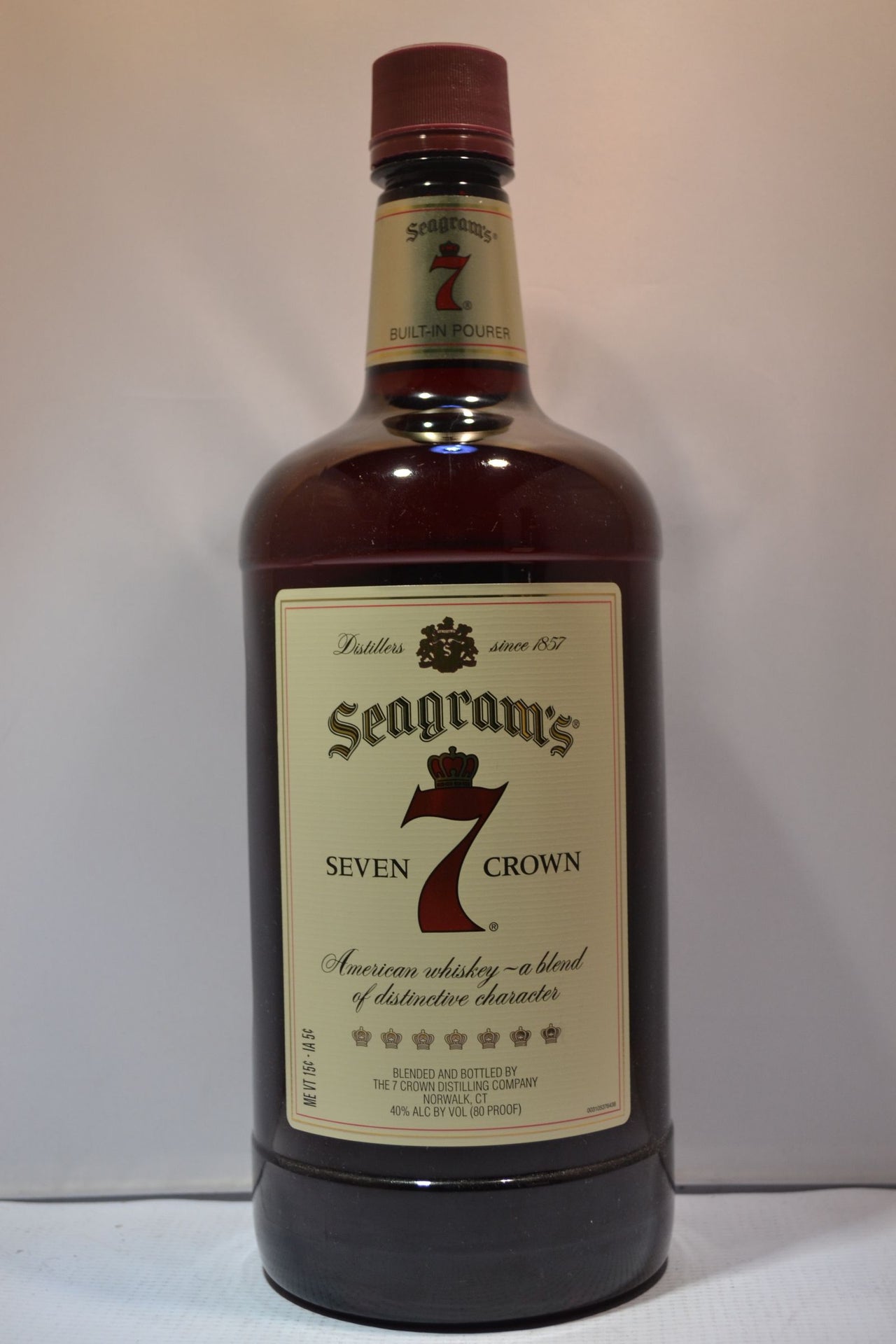 SEAGRAMS SEVEN 7 CROWN WHISKEY BLENDED AMERICAN 1.75LI Spirits