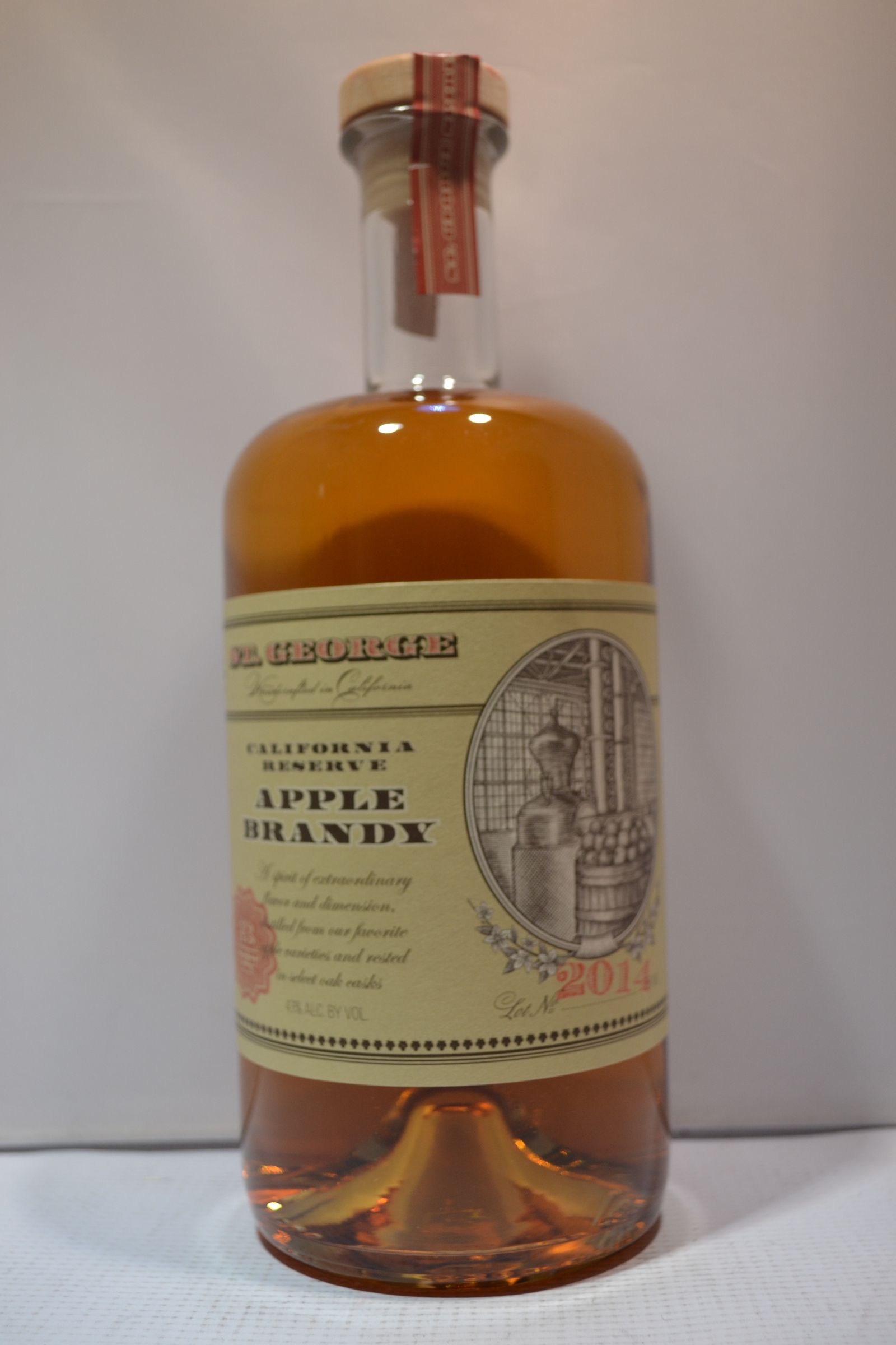 ST GEORGE BRANDY APPLE CALIFORNIA RSV 750ML - Remedy Liquor