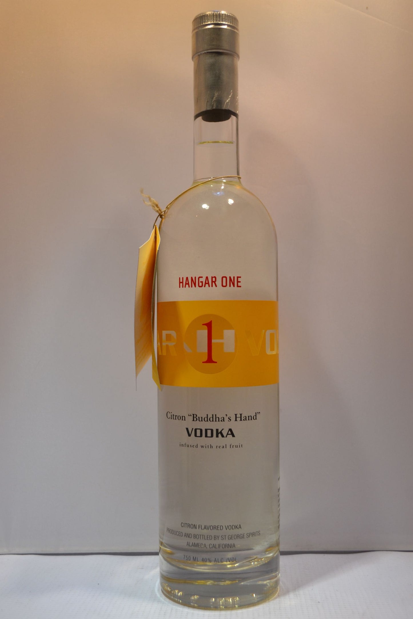 HANGAR ONE VODKA CITRON BUDDHAS HAND CALIFORNIA 750ML