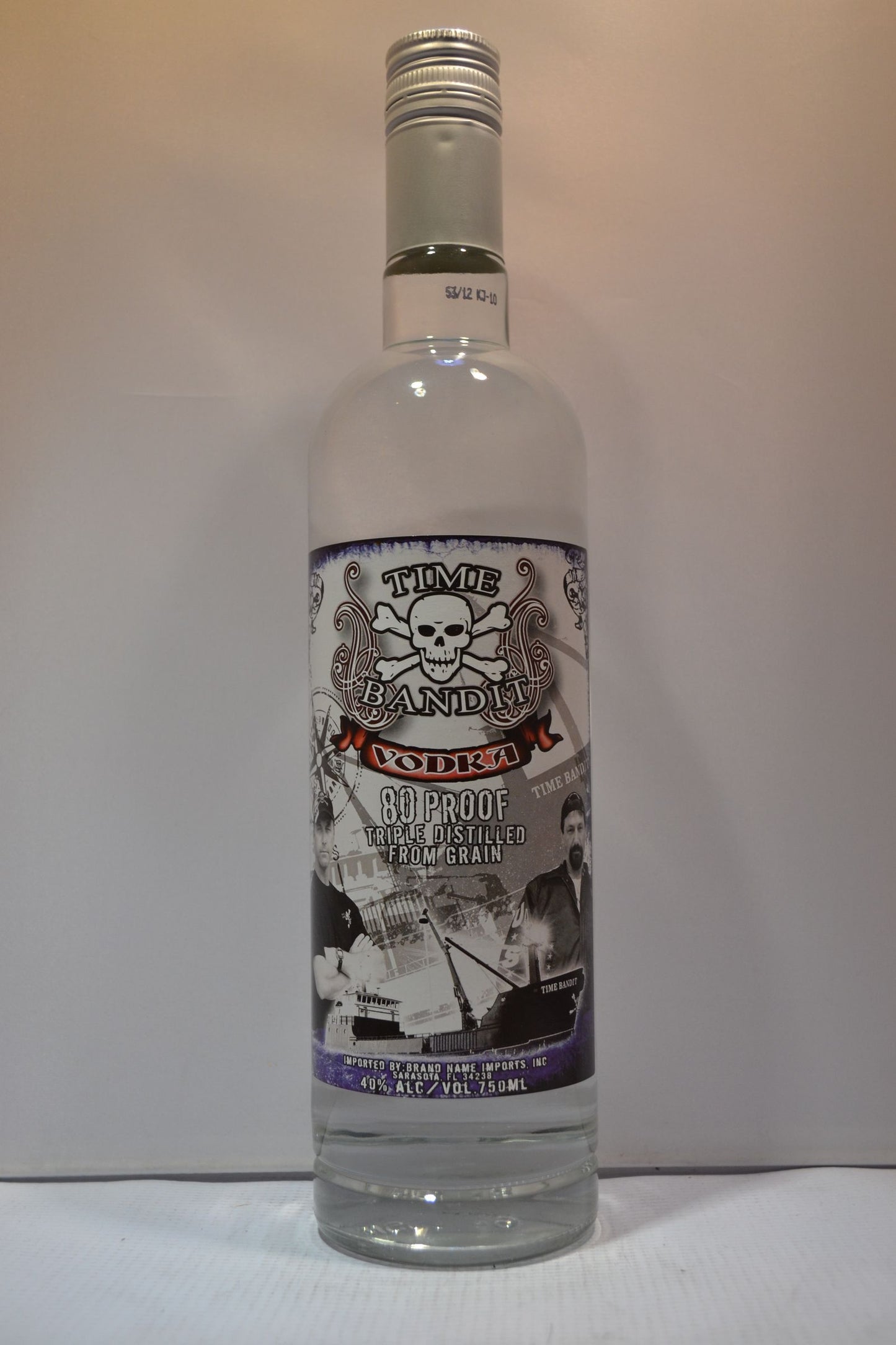 TIME BANDIT VODKA 750ML