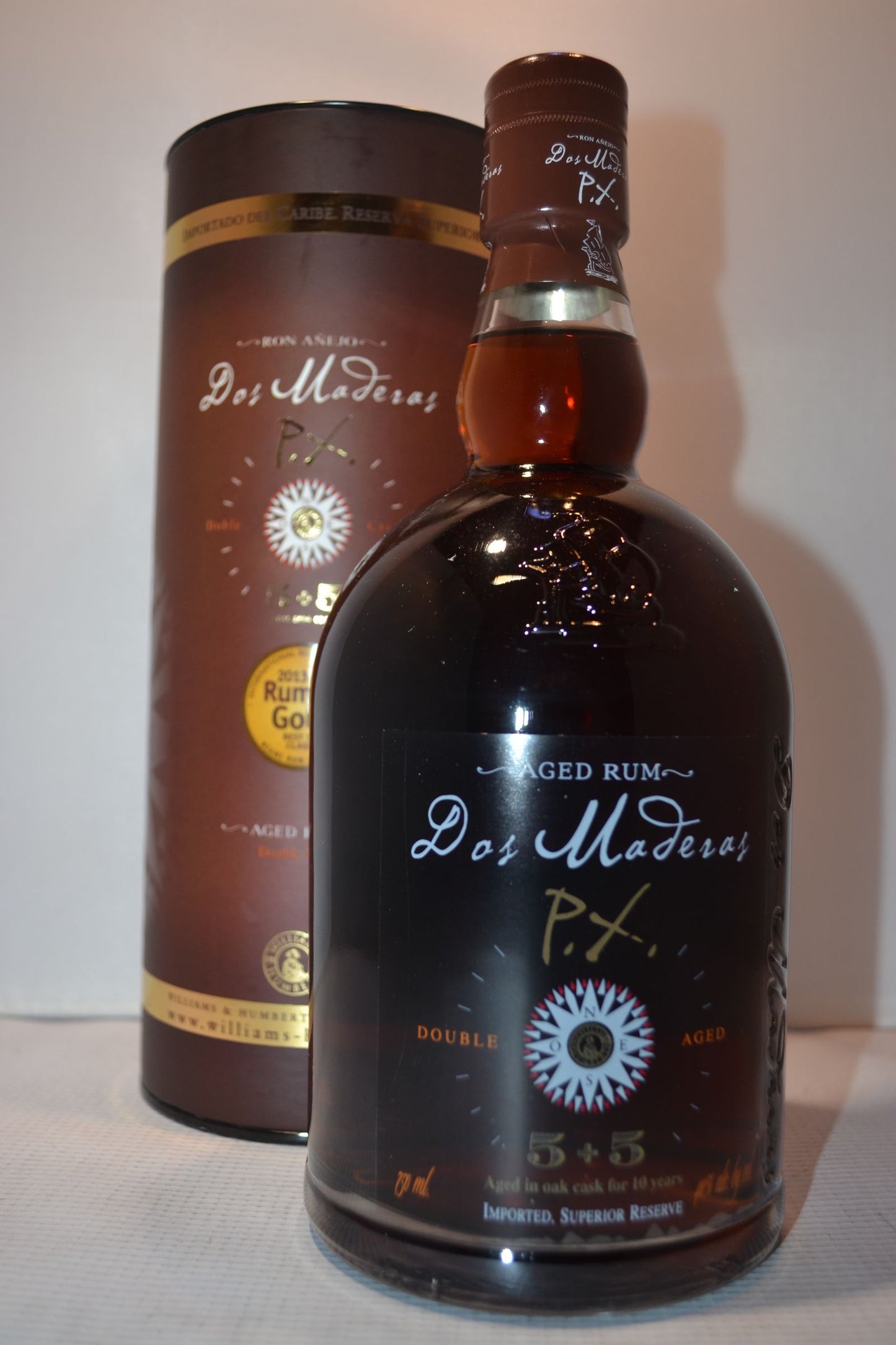 DOS MADERAS RUM PX 5+5 750ML