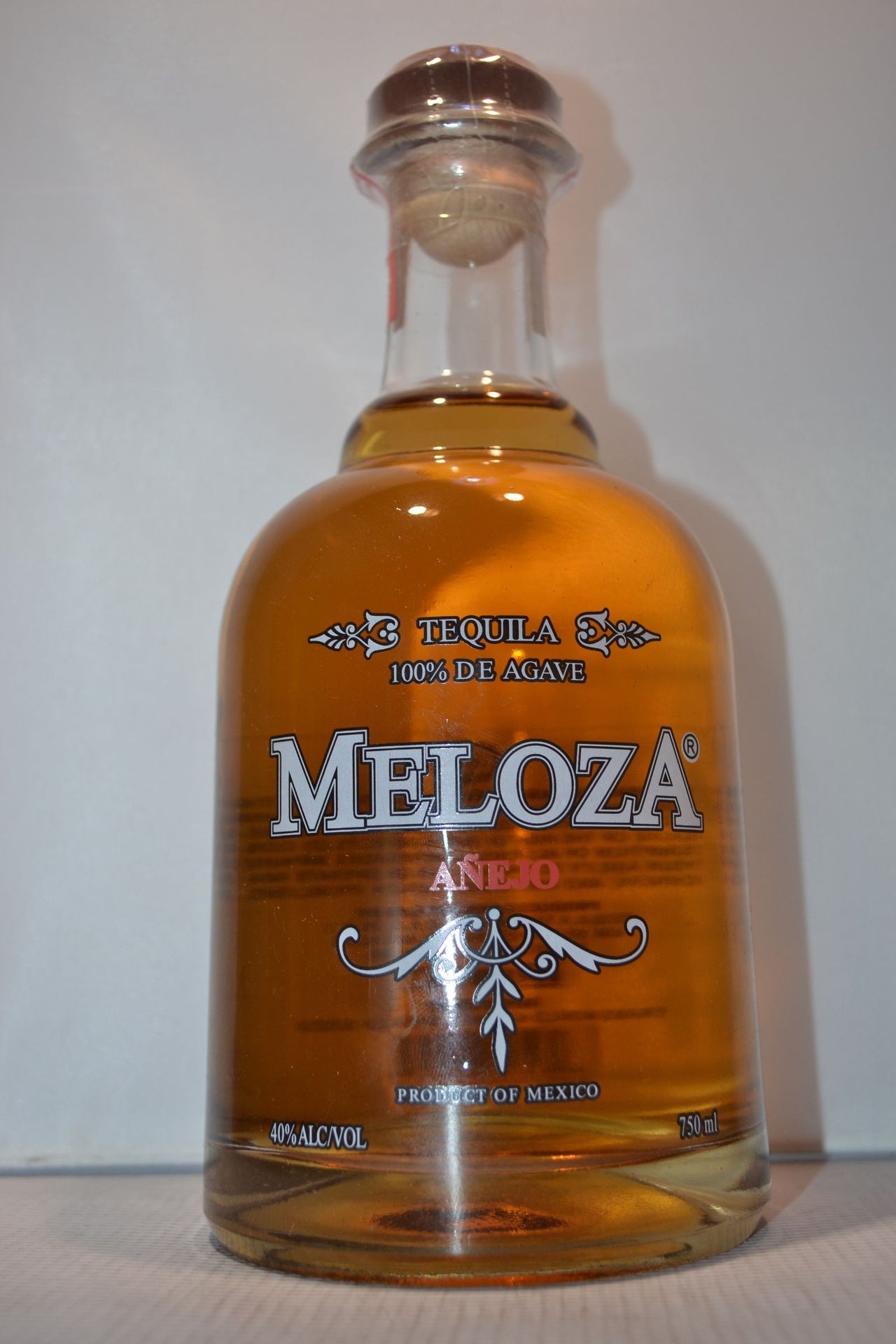 MELOZA TEQUILLA ANEJO 750ML Spirits