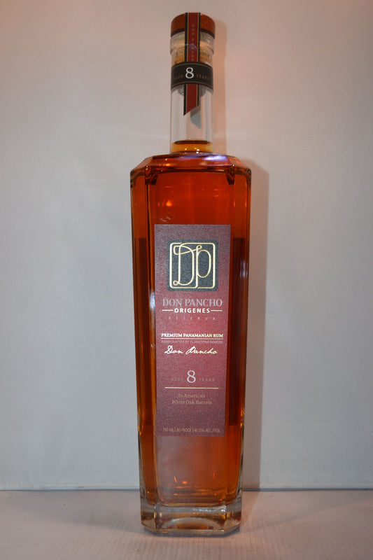 DON PANCHO RUM ORIGENES RESERVE 8YR PANAMA 750ML