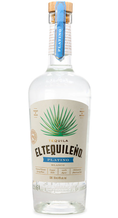 EL TEQUILENO TEQUILA PLATINO 750ML