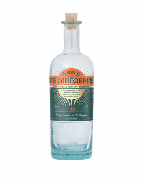 LAS CALIFORNIAS GIN CITRICO MEXICO 750ML