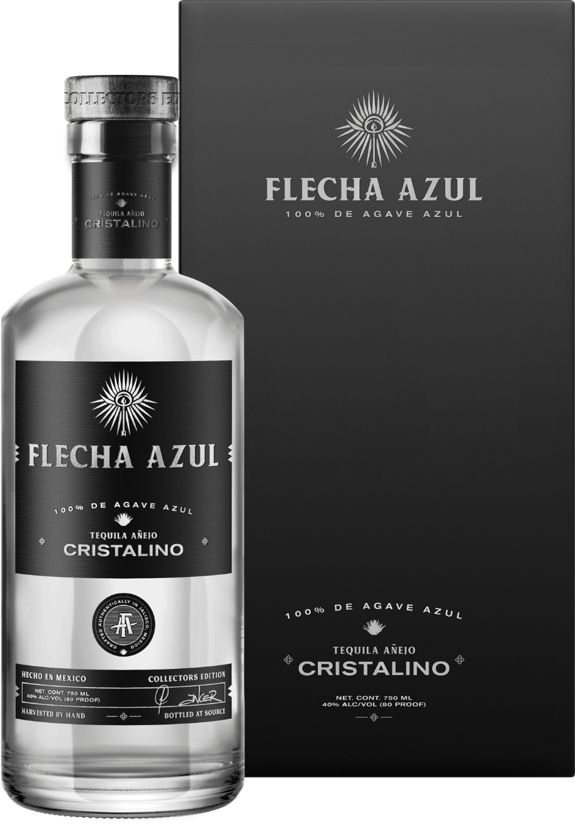 FLECHA AZUL TEQUILA ANEJO CRISTALINO 750ML