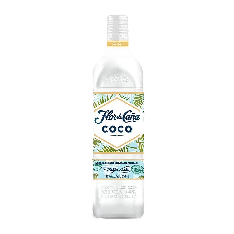 FLOR DE CANA COCO RUM NICARAGUA 750ML
