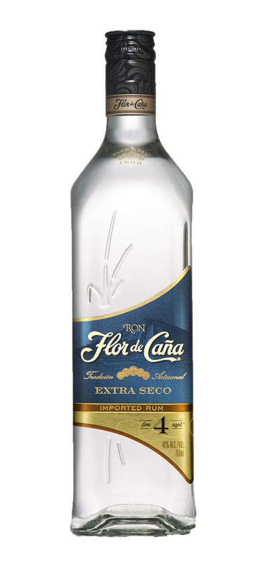 FLOR DE CANA RUM EXTRA SECO 4YR 750ML Spirits