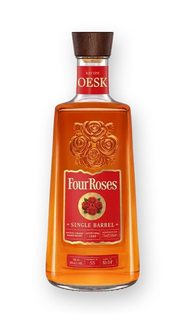 FOUR ROSES BOURBON SINGLE BARREL OESK RECIPE KENTUCKY 100PF 750ML