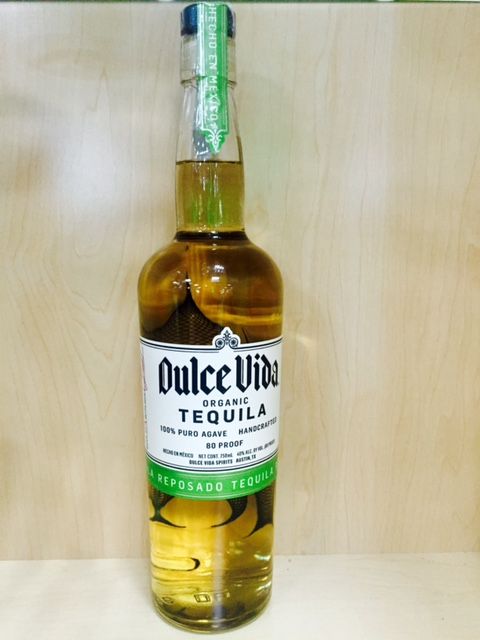 DULCE VIDA TEQUILA REPOSADO ORGANIC 80PF 750ML