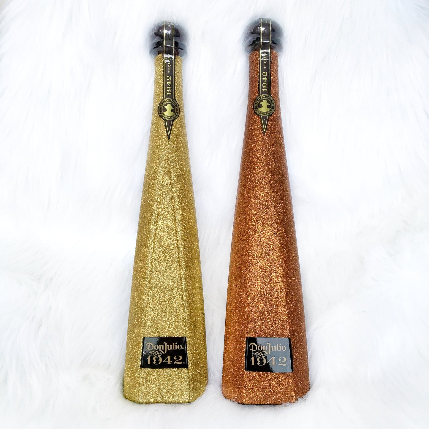 DON JULIO TEQUILA ANEJO 1942 W/ GLITTER DESIGN 750ML