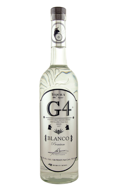 G4 TEQUILA BLANCO PREMIUM 108PF 750ML