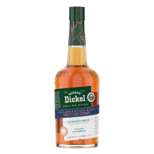GEORGE DICKEL WHISKEY INAUGURAL RELEASE LEOPOLD BROS COLLABORATION BLEND TENNESSEE 750ML