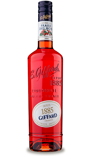 GIFFARD FRAISE DES BOIS STRAWBERRY LIQUEUR FRANCE 750ML