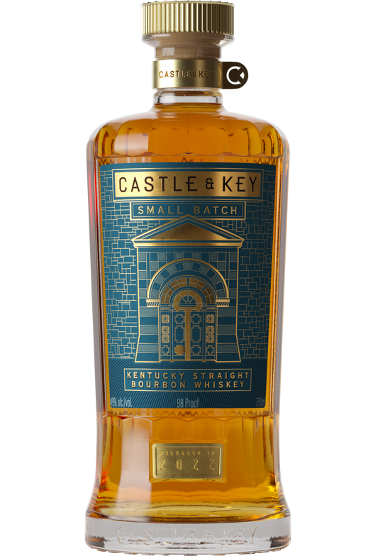 CASTLE & KEY BOURBON STRAIGHT SMALL BATCH KENTUCKY 750ML LIQ