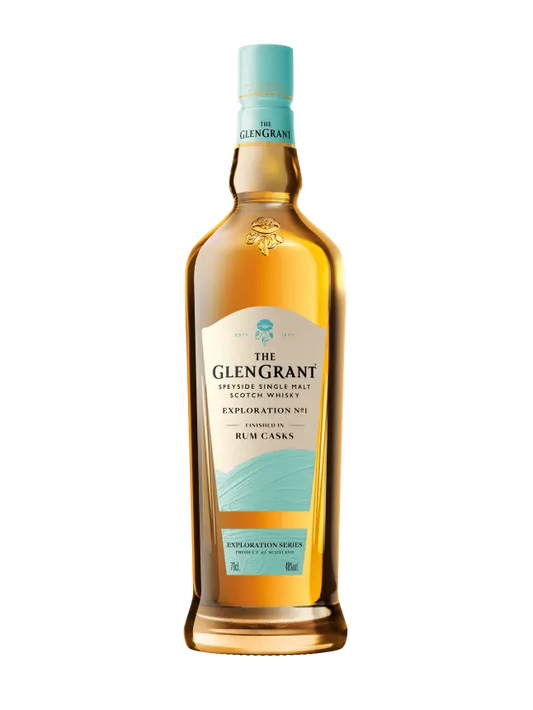 GLEN GRANT SCOTCH SINGLE MALT FINISHED IN RUM CASKS EXPLORATION N1 750ML