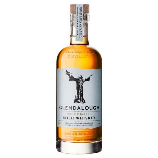 GLENDALOUGH WHISKEY DOUBLE BARREL FINISHED IN BOURBON & OLOROSO SHERRY BARRELS IRISH 750ML LIQ