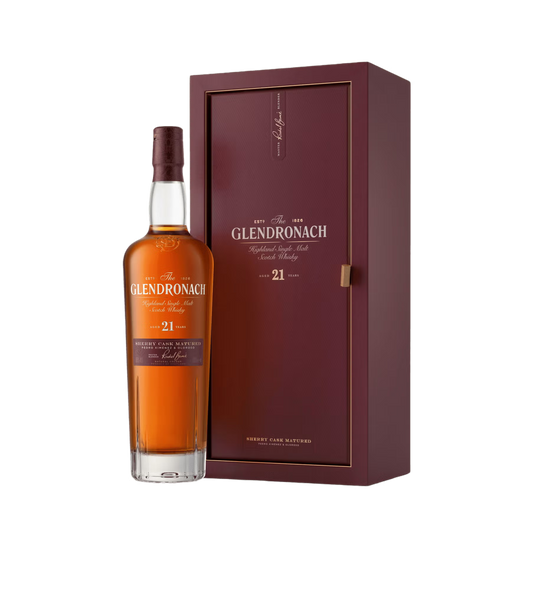 GLENDRONACH SCOTCH SINGLE MALT HIGHLAND 21YR 700ML Spirits