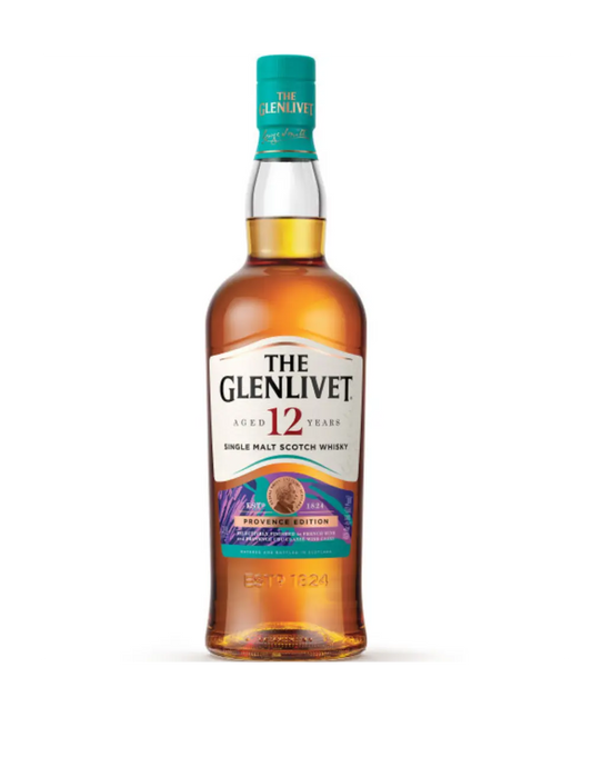 GLENLIVET SCOTCH SINGLE MALT PROVENCE EDITION 12YR 750ML LIQ
