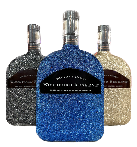 WOODFORD RESERVE BOURBON KENTUCKY GLITTER BOTTLE 750ML LIQ