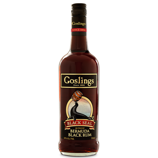 GOSLINGS BLACK SEAL RUM BERMUDA CARIBBEAN 151 PF 750ML - Remedy Liquor