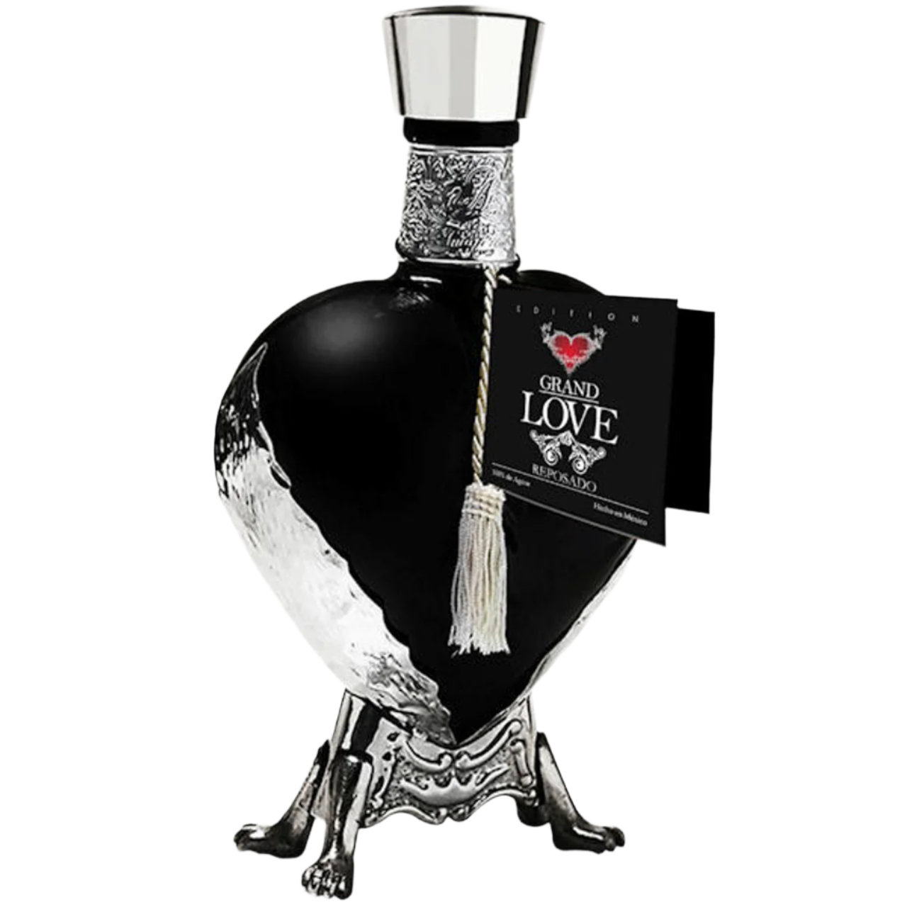 GRAND LOVE TEQUILA REPOSADO BLACK HEART 750ML Spirits