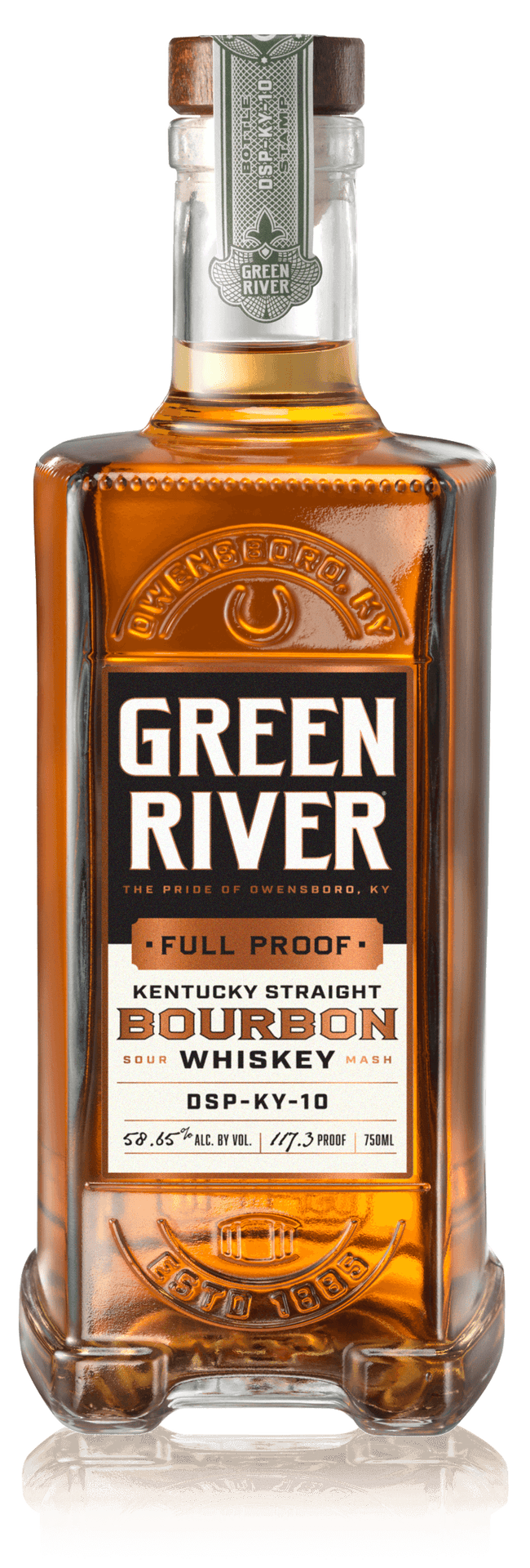GREEN RIVER BOURBON FULL PROOF KENTUCKY 750ML LIQ