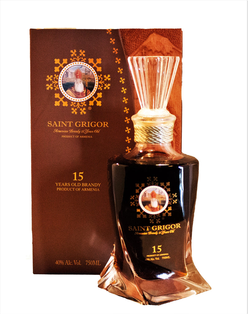 SAINT GRIGOR BRANDY ARMENIA 15YR 750ML