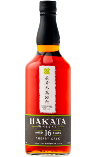 HAKATA WHISKY SHERRY CASK JAPAN 16YR 700ML