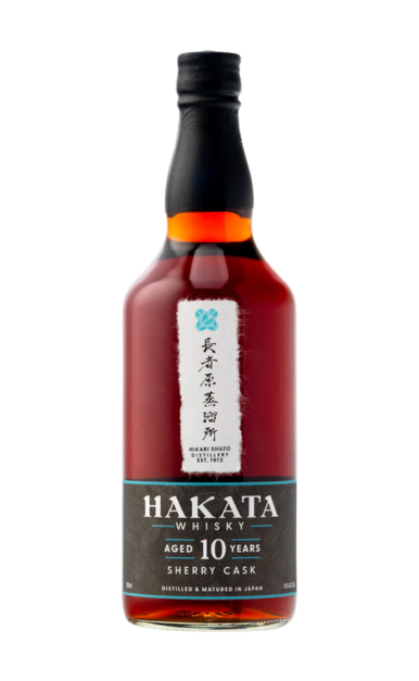 HAKATA WHISKY SHERRY CASK JAPAN 10YR 700ML