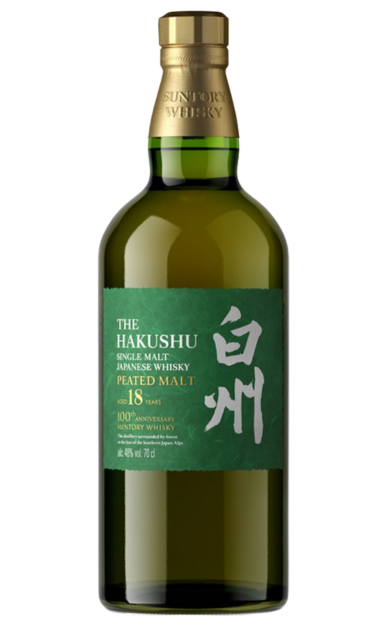 THE HAKUSHU WHISKY SINGLE MALT 100TH ANNIVERSARY EDITION JAPAN 18YR 750ML